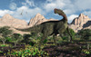 An Altirhinus dinosaur during the Cretaceous period of modern day Asia Poster Print - Item # VARPSTMAS600042P