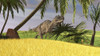 Ceratosaurus hunting in a field Poster Print - Item # VARPSTKVA600202P