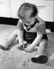 Close-up of a baby playing with matchsticks Poster Print - Item # VARSAL25544594