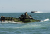 U.S. Marines drive an amphibious assault vehicle Poster Print - Item # VARPSTSTK105265M