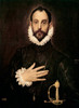 Knight With His Hand On His Breast  El Greco Poster Print - Item # VARSAL3810412577
