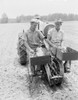 Farmers on tractor Poster Print - Item # VARSAL255421647