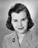 Portrait of a young businesswoman with broach and semismile Poster Print - Item # VARSAL25510730A