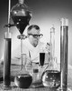 Scientist working in a chemical laboratory Poster Print - Item # VARSAL25526470