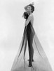 Side profile of a young woman holding a transparent cloth Poster Print - Item # VARSAL25515979