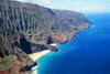 Hawaii, Kauai, Napali Coast Aerial Along Rugged Cliffs PosterPrint - Item # VARDPI1994944