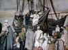 Jesus Preaching on a Boat  James Tissot Poster Print - Item # VARSAL99985