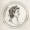 Tiberius Claudius Caesar Augustus Germanicus Or Claudius I 10Bc _54Ad Roman Emperor Of The Julio-Claudian Dynasty From The Book Crabbs Historical Dictionary Published 1825 PosterPrint - Item # VARDPI1855562