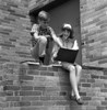 Children reading outside Poster Print - Item # VARSAL255418111