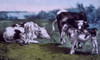 Our Pasture   Currier & Ives   colour lithograph     USA   Washington DC   Library of Congress Poster Print - Item # VARSAL9001262