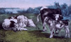 Our Pasture   Currier & Ives   colour lithograph     USA   Washington DC   Library of Congress Poster Print - Item # VARSAL9001262