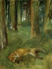 Dead Fox Under the Trees  1865  Edgar Degas  Musee des Beaux-Arts  Rouen Poster Print - Item # VARSAL1158804