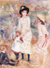 Children at the Seashore  Pierre-Auguste Renoir Poster Print - Item # VARSAL900134173