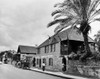 Buildings at the roadside  Gonzalez-Alvarez House  St. Augustine  Florida  USA Poster Print - Item # VARSAL25544992