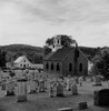 USA  Vermont  Sharon  church and cemetery Poster Print - Item # VARSAL255424708