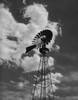 Low angle view of a industrial windmill Poster Print - Item # VARSAL25537677