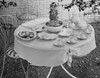Coffee service on patio Poster Print - Item # VARSAL255418773