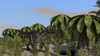 Utahraptor roaming a prehistoric environment Poster Print - Item # VARPSTKVA600055P