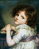 A Child with a Doll  Jean Baptiste Greuze  Musee du Louvre  Paris  Poster Print - Item # VARSAL11581884