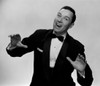 Studio portrait of mid adult man singing Poster Print - Item # VARSAL255417039
