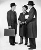 Three businessmen talking to each other Poster Print - Item # VARSAL25516755
