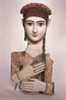 Mask of a Woman  100 B.C.  Egyptian Art  Staatliche Museen Preussischer Kulturbesitz  Berlin  Germany Poster Print - Item # VARSAL900714