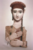 Mask of a Woman  100 B.C.  Egyptian Art  Staatliche Museen Preussischer Kulturbesitz  Berlin  Germany Poster Print - Item # VARSAL900714