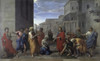 Christ and the Woman Taken in Adultery  1653  Nicolas Poussin  Musee du Louvre  Paris  France Poster Print - Item # VARSAL11582047