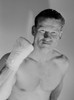 Young man in boxing stance Poster Print - Item # VARSAL255418997