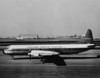 High angle view of an airplane at an airport  Lockheed Prop-Jet Electra Poster Print - Item # VARSAL2556881