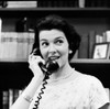 Woman talking on phone Poster Print - Item # VARSAL255422436