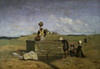 Bretons at the Well     Jean Baptiste Camille Corot  Musee du Louvre  Paris  Poster Print - Item # VARSAL1158878