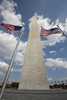 Washington Monument and American Flags, Washington D.C., USA Poster Print - Item # VARPSTTMO100568M