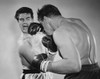 Two mid adult men boxing Poster Print - Item # VARSAL25524614