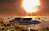 A distant alien world that orbits close to its Sun Poster Print - Item # VARPSTMAS100147S