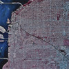 Satellite view of Miami, Florida, 1990's Poster Print - Item # VARPSTSTK200299S