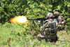 Soldiers from the Croatian Army return fire during Immediate Response 2012 Poster Print - Item # VARPSTSTK106267M