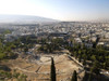Ruins of a theater with a cityscape in the background  Theatre of Dionysus  Acropolis Museum  Acropolis  Athens  Attica  Greece Poster Print by Panoramic Images (36 x 28) - Item # PPI115949