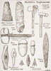 Neolithic Implements From The Book The Outline Of History By H.G.Wells Volume 1, Published 1920. PosterPrint - Item # VARDPI1857208