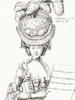 Paris Fashion, 1776. From Illustrierte Sittengeschichte vom Mittelalter bis zur Gegenwart by Eduard Fuchs, published 1909. PosterPrint - Item # VARDPI2430593