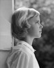 Side profile of a girl thinking Poster Print - Item # VARSAL25514043