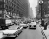 USA  Illinois  Chicago  Buildings along road Poster Print - Item # VARSAL25545099