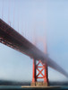 Suspension bridge covered with fog, Golden Gate Bridge, San Francisco Bay, San Francisco, California, USA Poster Print - Item # VARPPI168423