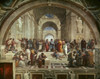 The School of Athens   1509-11  Raphael   Fresco  Stanza della Segnatura  Palazzi Pontifici  Vatican City Poster Print - Item # VARSAL3804407148