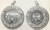 Medal Commemorating Admiral Robert Blake's Victories Over The Dutch In 1653. From The Book Short History Of The English People By J.R. Green Published London 1893. PosterPrint - Item # VARDPI1878029