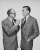 Two businessmen talking to each other Poster Print - Item # VARSAL25526027