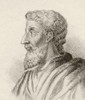 Marcus Terentius Varro, 116 Bc To 27 Bc, Aka Varro Reatinus. Roman Scholar, Historian And Writer. From Crabbes Historical Dictionary Published 1825. PosterPrint - Item # VARDPI1905733