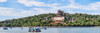 Tourists on boats in a lake with a palace in the background, Summer Palace, Kunming Lake, Beijing, China Poster Print - Item # VARPPI168260