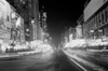 USA  New York City  Looking West on 42nd Street at night showing illuminated theatres Poster Print - Item # VARSAL255424423