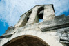 Low angle view of a bell tower on a bridge  Pont Saint-Benezet  Rhone River  Provence-Alpes-Cote d'Azur  France Poster Print by Panoramic Images (36 x 24) - Item # PPI137447